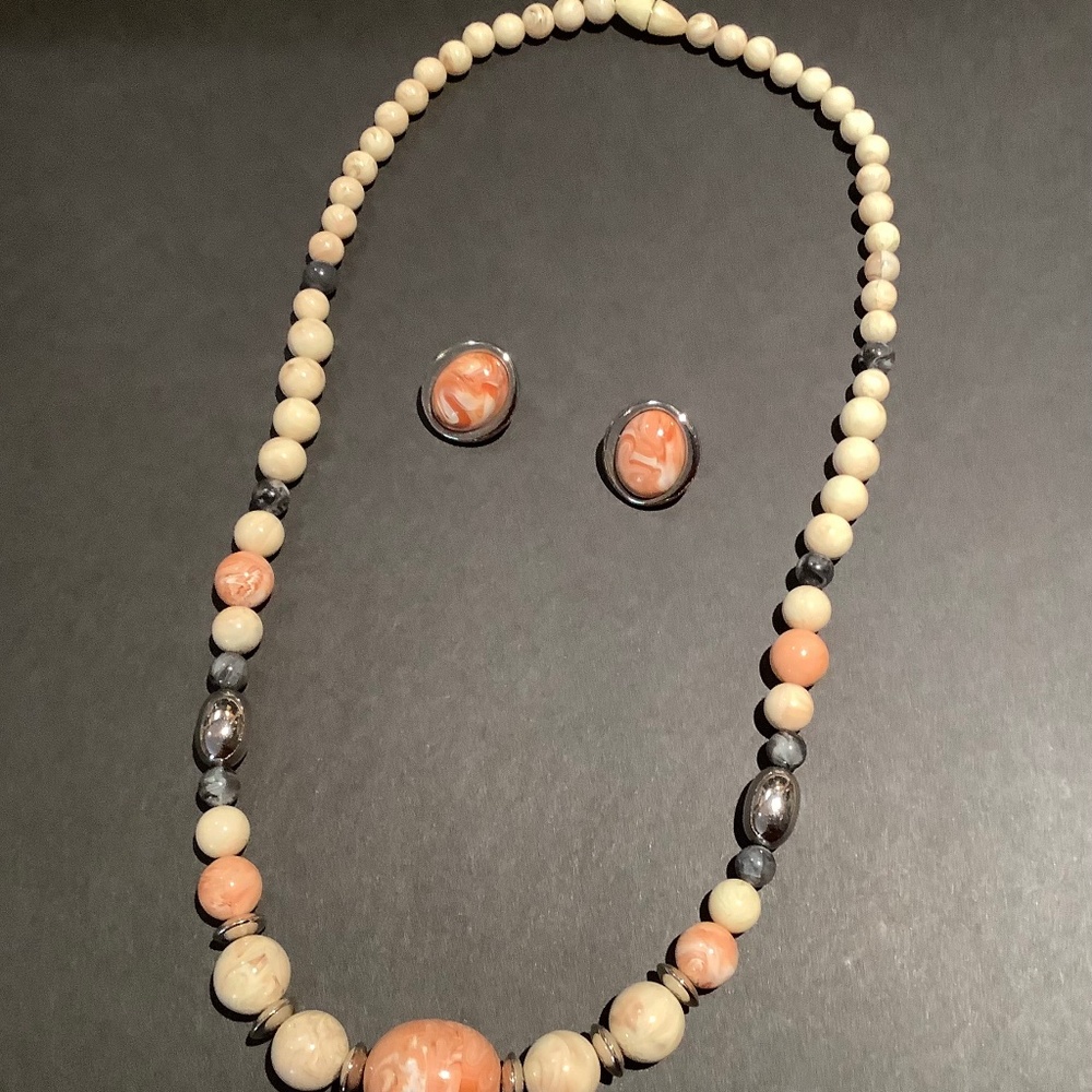 Vintage Avon Necklace and Earrings